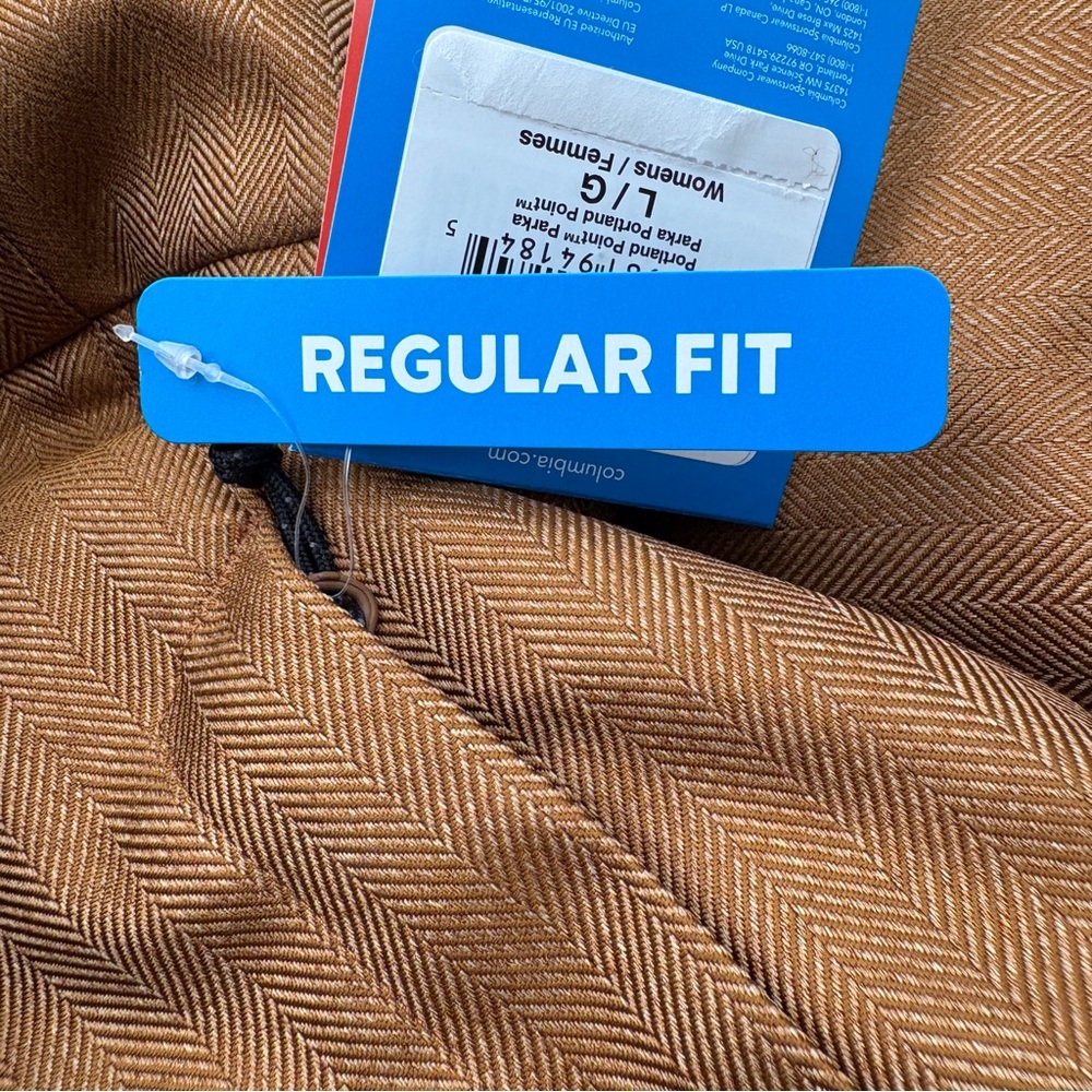 NWT Womens Columbia Size L Raincoat Waterproof Coat Jacket Parka Portland Point - Picture 11 of 13